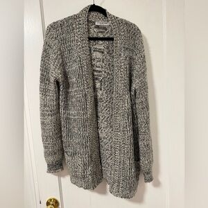 Cotton Emporium Black and White Turtleneck Sweater